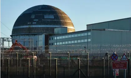  ?? ?? Sellafield, a nuclear waste site in Cumbria, is also the world’s largest store of plutonium. Photograph: David Levene/The Guardian