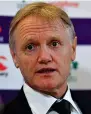  ??  ?? Focused: Joe Schmidt