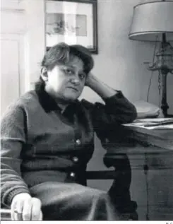  ?? M. G. ?? La escritora y medievalis­ta Laura Mancinelli (Udine, 1933-Turín, 2016).