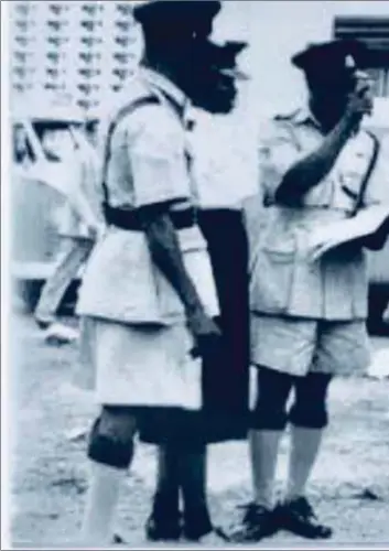  ??  ?? Northern Nigerian Constabula­ry 1950