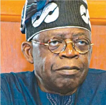  ??  ?? Tinubu