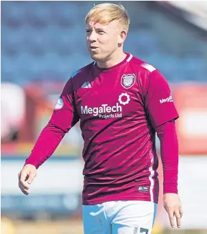  ??  ?? LICHTIES STARS: Loan signings Jack Hamilton, left, and Nicky Low played major roles in keeping Arbroath in the Championsh­ip.