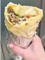  ?? ?? The hearty asada burrito at Pepe’s Tacos y Mas.