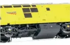  ?? ?? In common with all Accurascal­e models, era and locomotive specific details are applied, including the test equipment applied to the underframe of No. 97301.