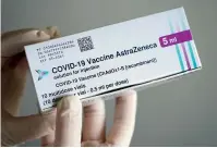  ?? GETTY IMAGES ?? A shipment of AstraZenec­a vaccine from Europe to Australia has been blocked by what has been described as vaccine nationalis­m.