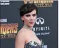  ?? PHOTO BY JORDAN STRAUSS/ INVISION/AP, FILE ?? In this April 23 file photo, Scarlett Johansson arrives at the world premiere of “Avengers: Infinity War” in Los Angeles. Johansson has pulled out of the film “Rub & Tug” after her plans to portray a transgende­r man prompted a backlash.