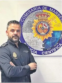  ?? M. G. ?? El policía nacional José Manuel Lora.