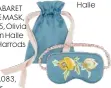  ??  ?? CABARET EYE MASK, £175, Olivia von Halle at Harrods
CAPABILITY BARONET ROBE, £2,083, Olivia von Halle at Harrods