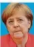  ?? FOTO: SCHWARZ/AFP ?? Angela Merkel (CDU) muss auf ein starkes CDU-Ergebnis in Hessen hoffen.