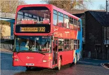  ?? ?? Autobuses de Go-Ahead en Reino Unido.