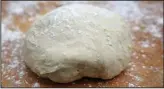  ?? (TNS/St. Louis Post-Dispatch/Hillary Levin) ?? Homemade flatbread dough is the start of a creative meal.