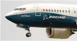  ?? AP FILES ?? A Boeing 737 Max jet in September.