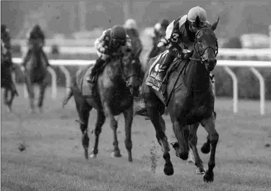  ?? BARBARA D. LIVINGSTON ?? Elusive Princess wins the Saratoga Oaks. She makes her first start since October on Saturday.