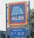  ??  ?? The city is to get a fifth Aldi store.