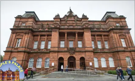  ??  ?? A total of £350,000 of funding has been agreed by members of the City’s Administra­tion Committee for work at People’s Palace the