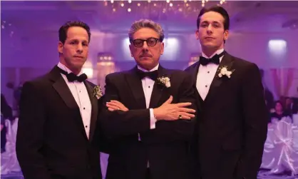  ?? Photograph: Attraction Images ?? Performanc­es as sharp as the suits ... L to R, Donny Falsetti, Sergio Castellitt­o and Michael Ricci in Mafia Inc.