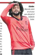  ??  ?? Estelar. Marcelo entró en el once que ubicará el Indiecito Solari.