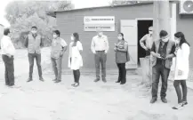  ??  ?? La comuna de Filadelfia inauguró un consultori­o para casos respirator­ios.