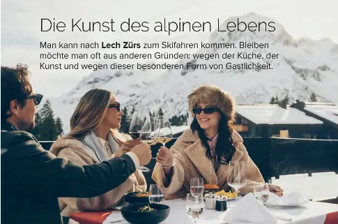 Die Kunst des alpinen Lebens | Connoisseu­r Circle | PressReade­r