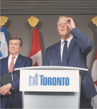  ?? – La Presse canadienne: Chris Young ?? Le nom du ministère de Bill Blair semble faire un lien entre les migrations irrégulièr­es au crime organisé. Il était de passage à Toronto vendredi dernier.