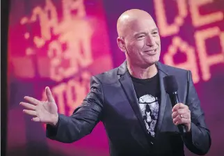  ?? PETER McCABE/FILES ?? Canadian-born Howie Mandel may be involved in the acquisitio­n of the Just for Laughs Group/Groupe Juste pour rire, but a U.S. company is behind the deal. ICM Partners clearly purchased the festival as an English comedy property, writes Brendan Kelly.