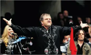  ?? Mark Dadswel, Gety Images
, file ?? Meat Loaf, shown here performing in Melbourne last year, has a new album
coming out Tuesday entitled Hell in a Handbasket.