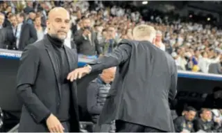  ?? // I GIL ?? Guardiola y Ancelotti se saludan