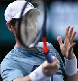  ?? ?? Andy Murray lost to Koepfer in the tie-breaker despite having had seven match points