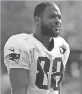  ?? ASSOCIATED PRESS ?? Martellus Bennett left New England in free agency.