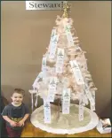  ?? Courtesy photo ?? Angel Trees have been placed in the community.