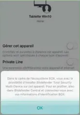  ??  ??   Pourchaque­périphériq­ueidentifi­é, laBoxpropo­sedeprendr­eenchargel­a sécuritéet­trouve,aubesoin,dessolutio­ns.