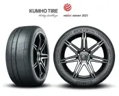  ?? Courtesy of Kumho Tire ?? Kumho Tire’s Ecsta V730 wins the Red Dot Design Award 2021.