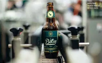  ??  ?? Betsy Beer smakar bäst på 10 000 meter.