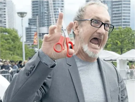  ?? JACK BOLAND / FILE PHOTO ?? Robert Englund, the man behind the monster Freddy Krueger, is one of the big guests at this year's Niagara Falls Comic Con, June 2 to 4.