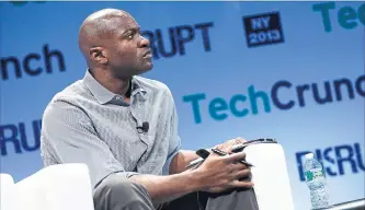  ?? BRIAN ACH/GETTY IMAGES ?? Ime Archibong has described a massive cultural shift within Facebook to focus more on “enforcemen­t as a key component” of its system.