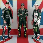  ??  ?? Back when we had Brits in MotoGP.