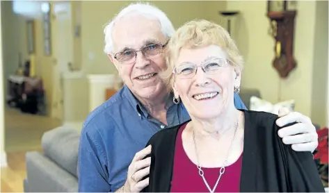  ?? CHERYL CLOCK/ STANDARD STAFF ?? Geurt and Irma VandenDool founded VandenDool Jewellers in St. Catharines in 1976. Irma has been diagnosed with dementia, but the couple does not let that slow them down.