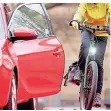  ?? FOTO: DPA ?? Dooring-unfälle sind für Radfahrer besonders gefährlich.