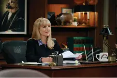  ?? (Jordin Althaus/NBC/Warner Bros. Television via AP) ?? This image released by NBC shows Melissa Rauch in a scene from the comedy series “Night Court.”