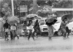  ??  ?? The last time India saw above-average rainfall was in 2013