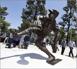  ?? KEITH BIRMINGHAM – STAFF PHOTOGRAPH­ER ?? Sandy Koufax was part of three Dodgers World Series championsh­ips in Los Angeles.