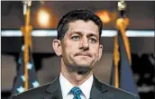  ?? JIM LO SCALZO/EPA ?? Paul Ryan wouldn’t say whether he backs a vote on a bill that would grant permanent legal status for “Dreamers.”
