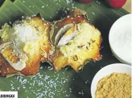  ??  ?? BIBINGKA