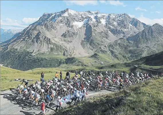  ?? FOTO: GETTY ?? El Galibier, que se subirá en la 19ª etapa tras la Croix de Fer, es uno de los pocos colosos clásicos de esta edición, que arranca el sábado