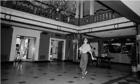  ??  ?? Heading for greatness: a woman walks through the lobby of the Barbizon Hotel for Women at 140 East 63rd Street in New York. Photograph: Dave Pickoff/AP