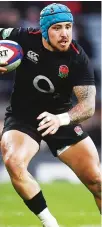  ??  ?? Extra forward? Jack Nowell