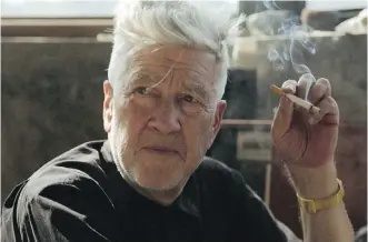  ?? ABSURDA FILMS ?? David Lynch is a man so personally reticent, but creatively forthcomin­g.