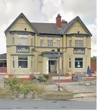  ??  ?? The Sands pub near Ainsdale beach closed for good in November last year