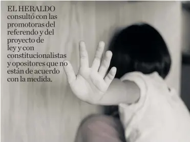  ?? SHUTTERSTO­CK ?? En Colombia, en lo que va del año, se han registrado 15.574 casos de abuso sexual contra menores de edad.