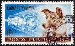  ?? ?? Stamp commemorat­ing Laika
